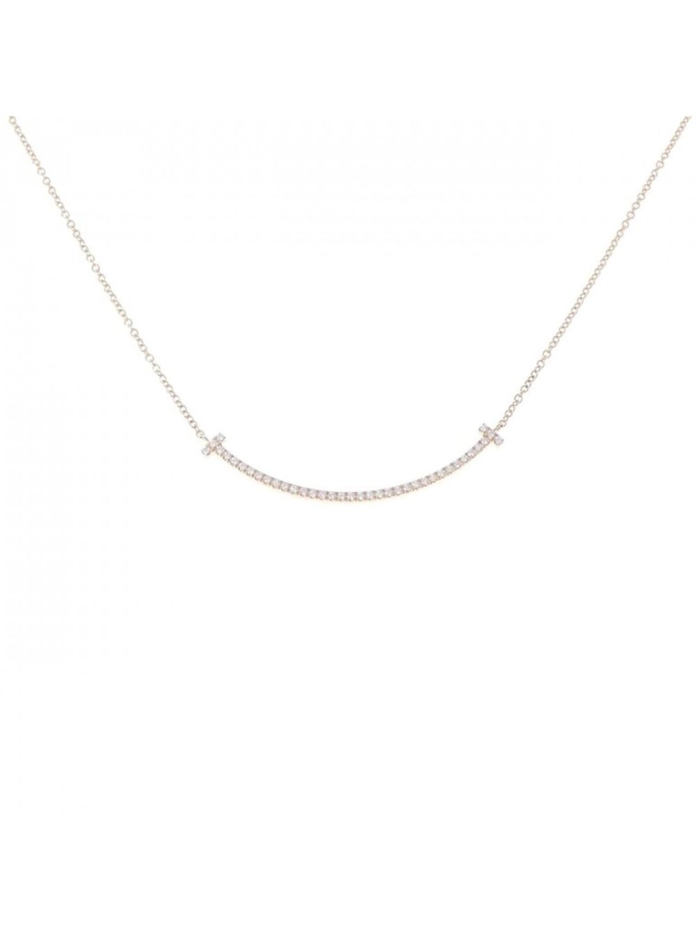 Tiffany & Co T Smile Small Necklace